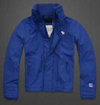 heren abercrombie fitch jassen moose logo blauw Winkel Amsterdam eymzo348